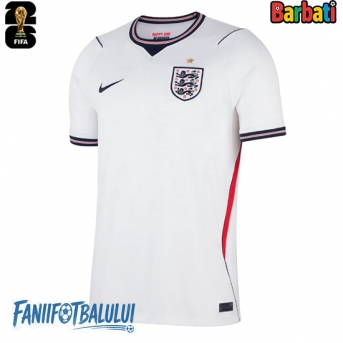 Anglia Tricou Fotbal Replică Mondial 2026 Barbati Acasa